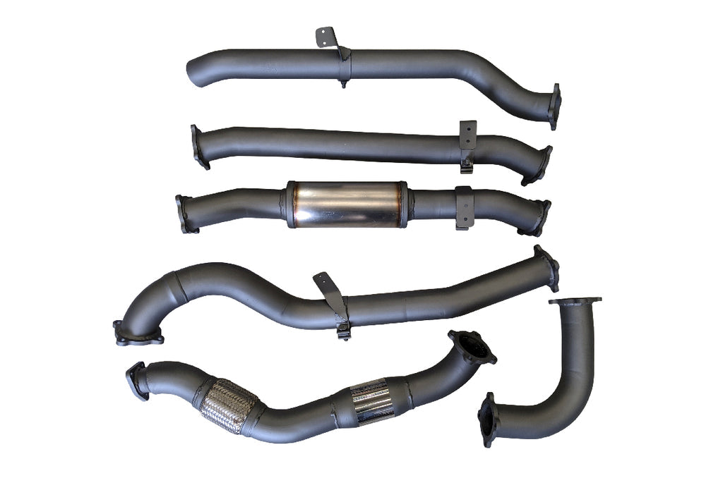 Outlaw 4x4 - Toyota Landcruiser 79 Series Single Cab 2007 - 2016 4.5L 1VD-FTV V8 Turbo Diesel (Non DPF) Exhaust System