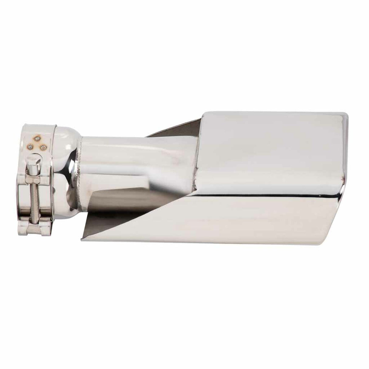 Exhaust Tip - 2.5 Inch Inlet to suit XA XB Ford Falcon (Rolled Edge - Angle Cut - 304 Stainless Steel)