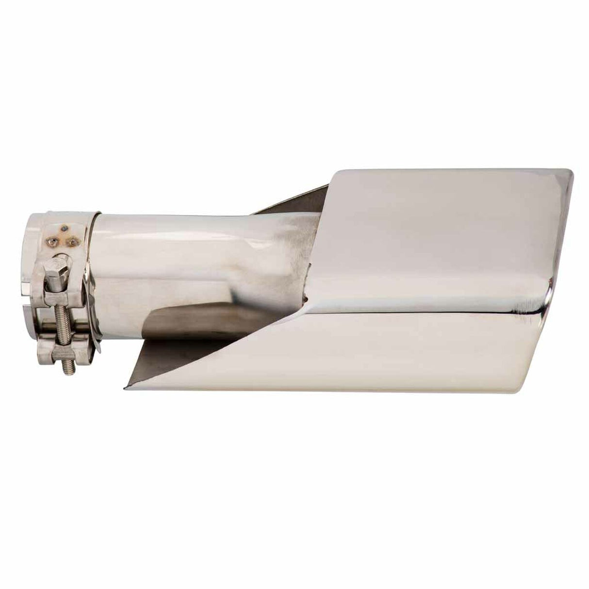Exhaust Tip - 2 Inch Inlet to suit XA XB Ford Falcon (Rolled Edge - Angle Cut - 304 Stainless Steel)