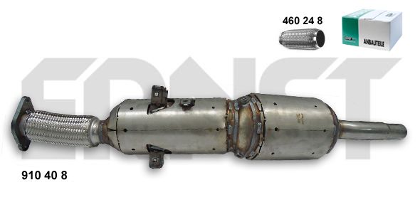 Diesel Particulate Filter - Renault Megane III, Scenic III, Grand Scenic III (Ernst)