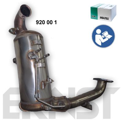 Diesel Particulate Filter - Ford Focus II 1.6L , C-Max, Volvo C30, S40 II, V50 (Ernst)