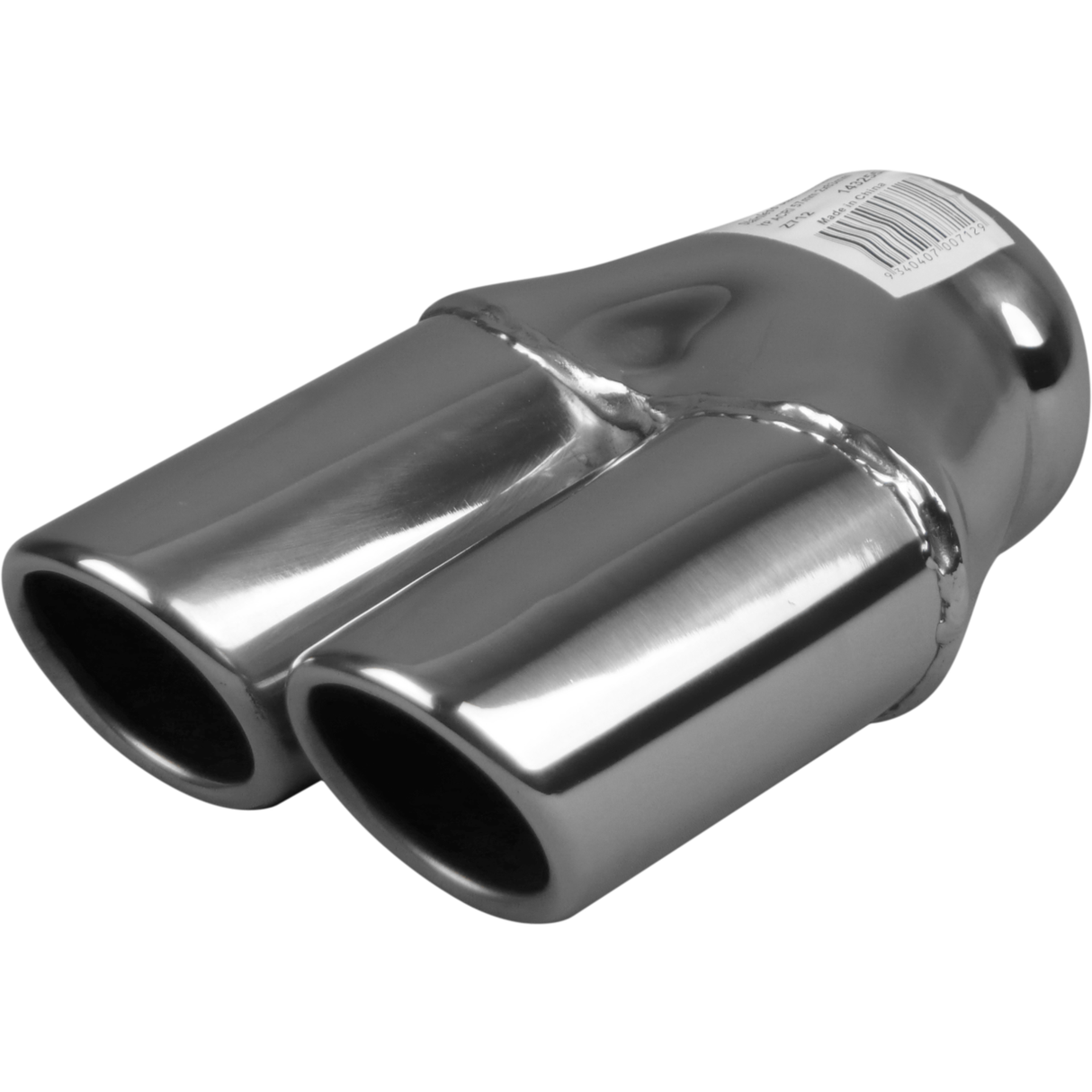 Y Piece Exhaust Tip - 2 1/4" Inch (In) 2 1/2" Inch (Out)
