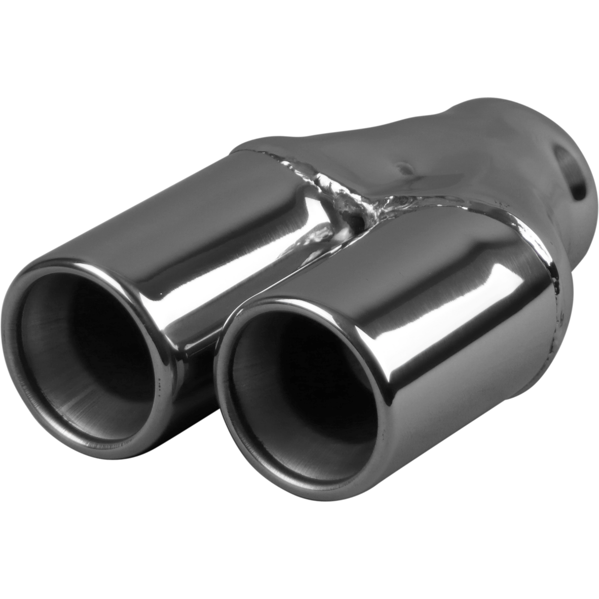 Y Piece Exhaust Tip - 2" Inch - 3" Inch (Expandable) 3" Inch (Out)