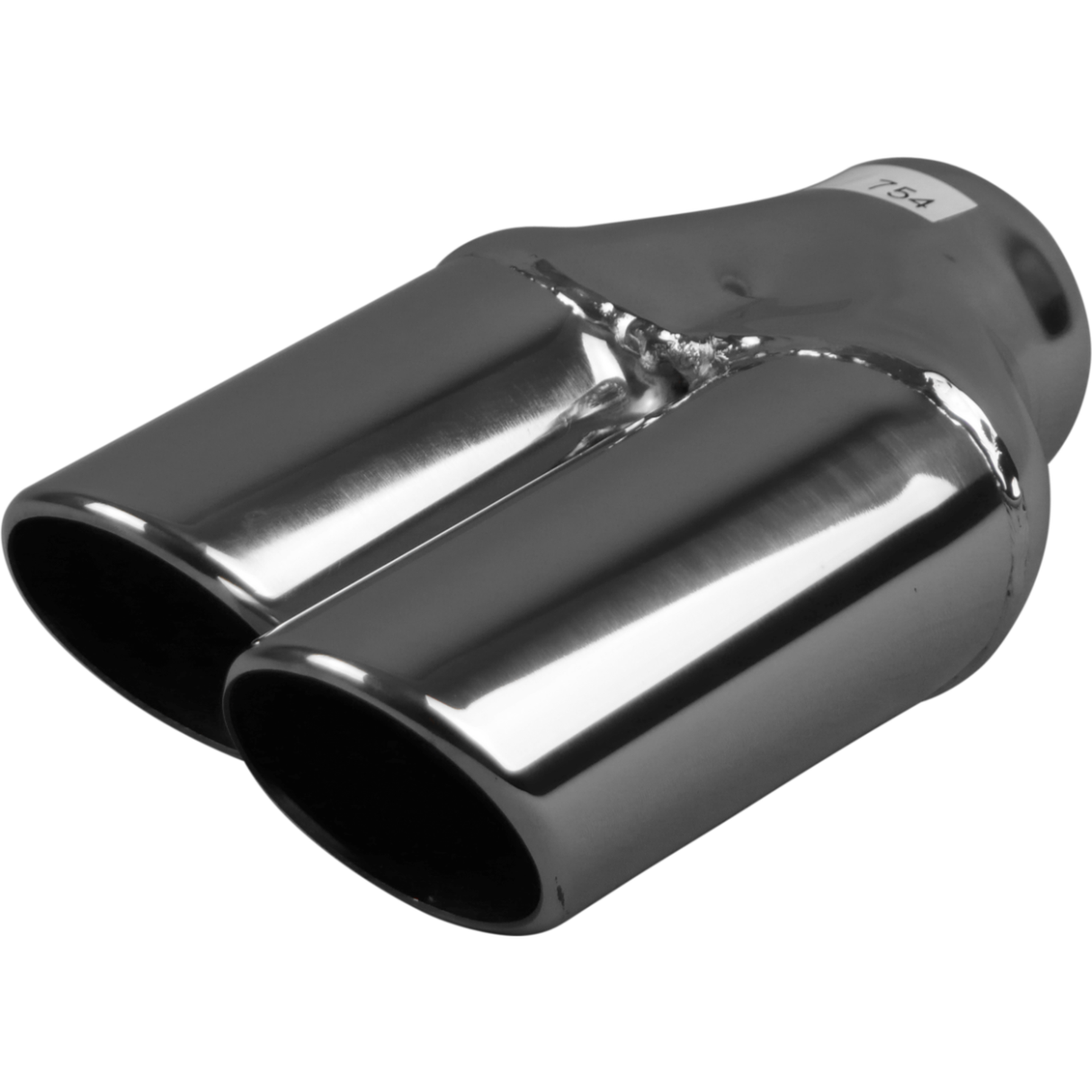 Y Piece Exhaust Tip - 2" Inch - 3" Inch (Expandable) 3" Inch (Out)