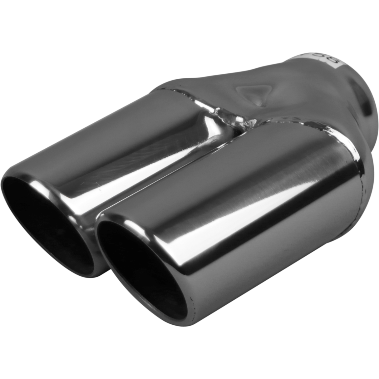 Y Piece Exhaust Tip - 2" Inch - 3" Inch (Expandable) 3" Inch (Out)