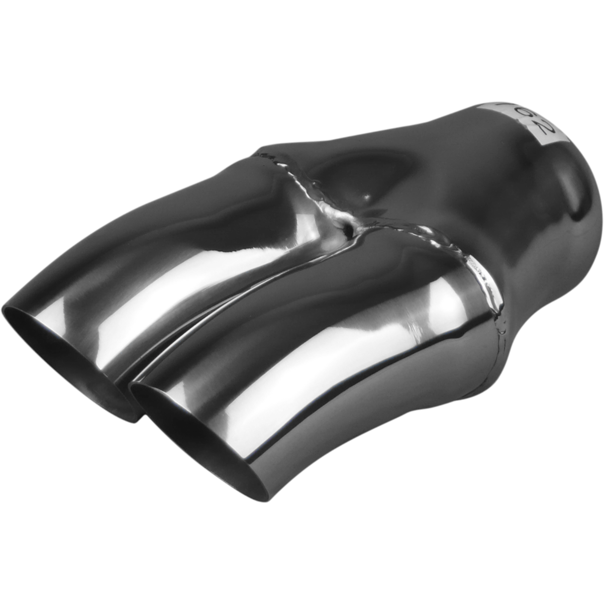 Y Piece Exhaust Tip - 2" Inch - 3" Inch (Expandable) 2 3/8" Inch (Out)
