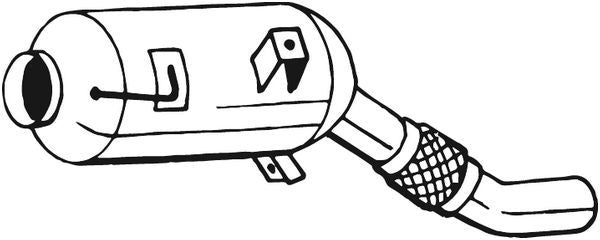 Bosal - BMW X E70 M57 Twin turbo DPF Diesel Particulate Filter