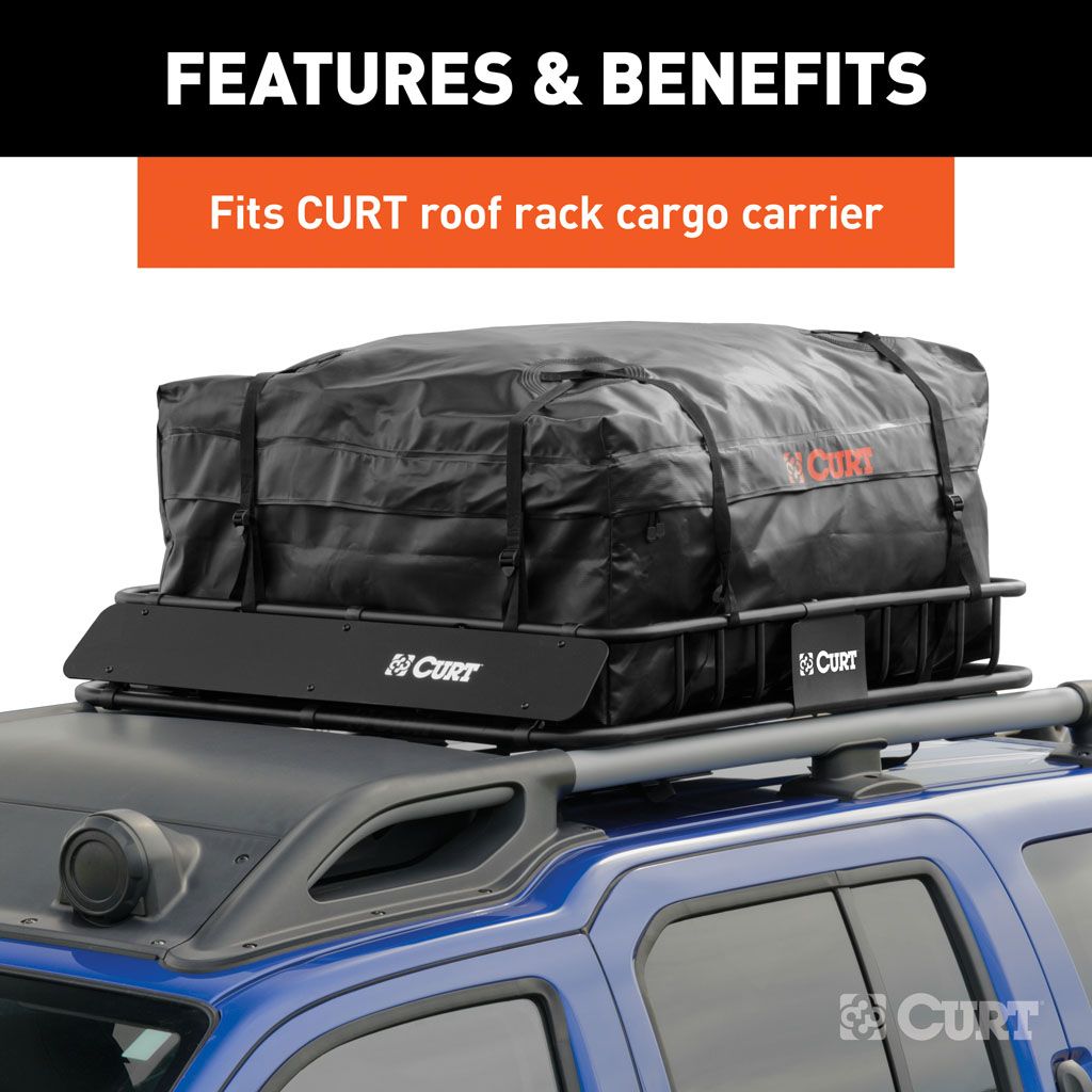 CURT - Weather-Resistant Vinyl Cargo Bag (96cm x 86cm x 46cm)