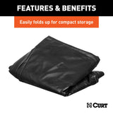 CURT - Weather-Resistant Vinyl Cargo Bag (96cm x 86cm x 46cm)