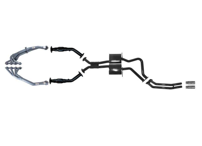 Pacemaker - Holden WH-WL Statesman 8 Cylinder Tri-Y Headers 2 1/2 Inch System With Rear Pipe Only