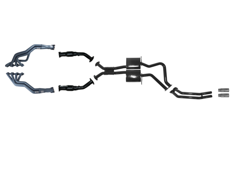 Pacemaker - Holden VZ 6.0L 8 Cylinder 1 3/4" Tuned Headers 3" Inch System With Rear Pipe Only