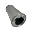 Redback - 3" Megaflow Muffler I/C 12"x5"x5" Round 430 Stainless Steel