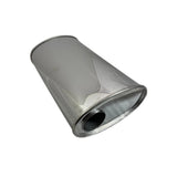 Redback - 3" Muffler O/C 20"x11"x6" Oval 430 Stainless Steel