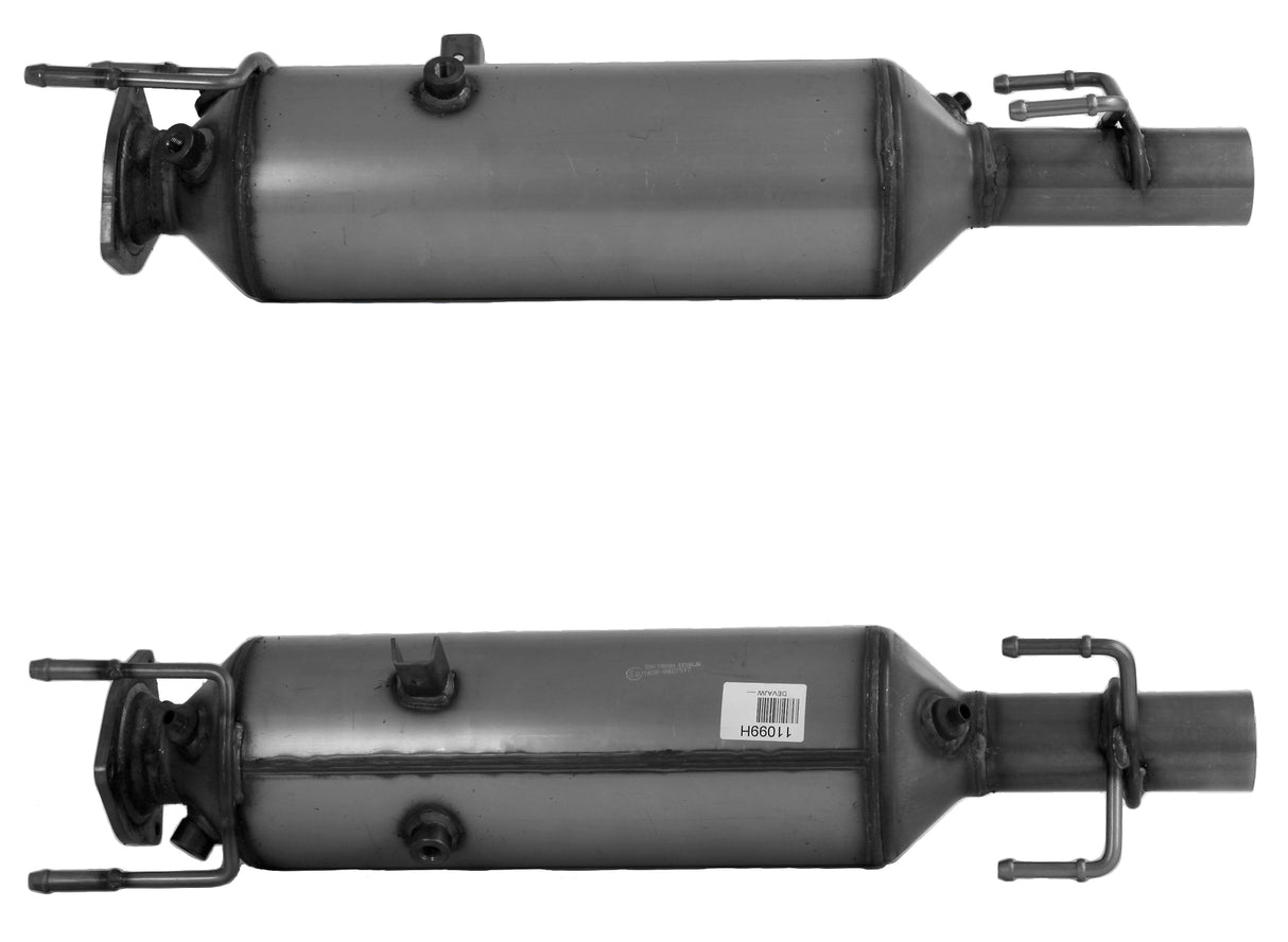 DPF/CAT Kit for Fiat Ducato Euro 4 2.3L & 3.0L (2006–2011) – Euromax Diesel Particulate Filter