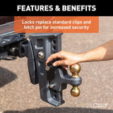 CURT - Rebellion XD Tongue And Hitch Lock Set