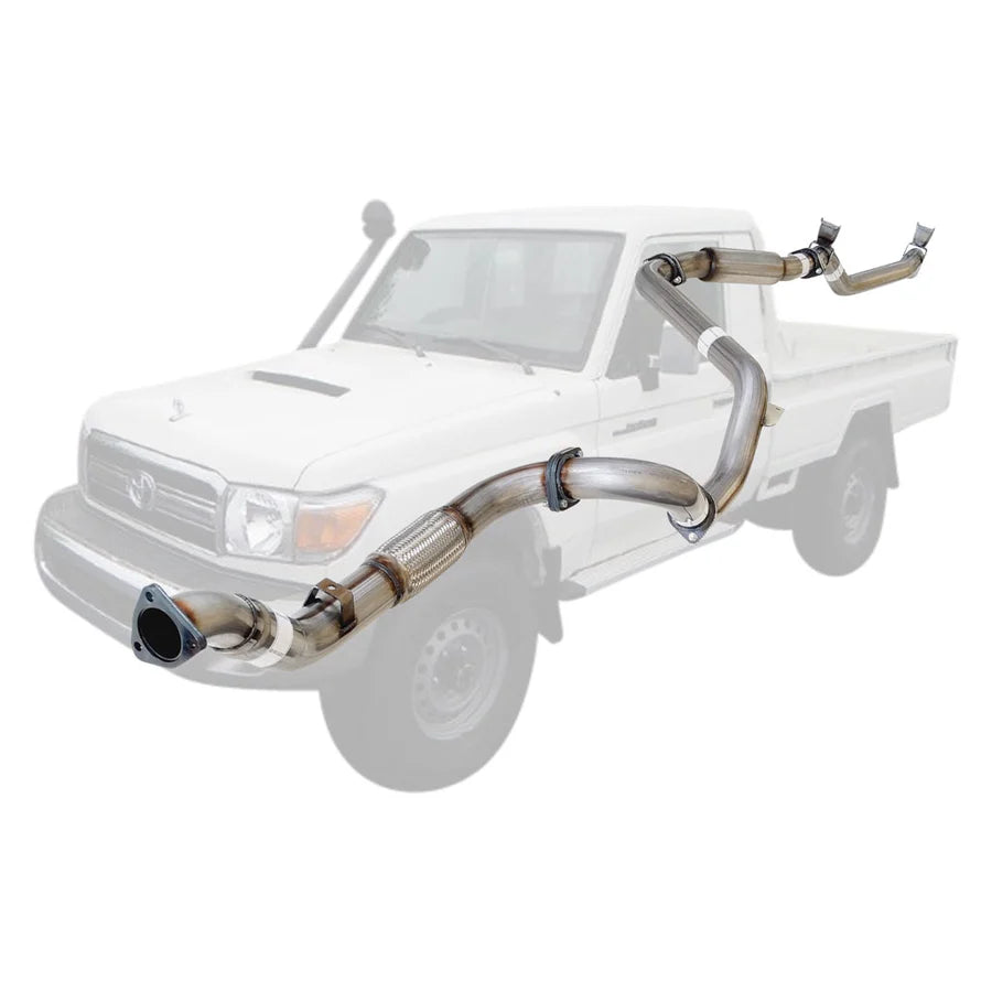 ESA 4X4 - Toyota Landcruiser 79 Series VDJ79R V8 S Cab Ute 3 Inch Turbo Back Exhaust