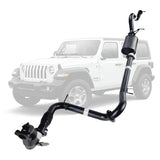 ESA 4X4 - Jeep Wrangler JK (2010-2015) 2.8L Diesel 3" Turbo Back Exhaust