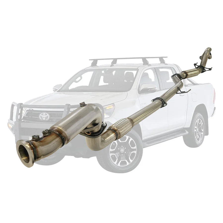 ESA 4X4 - Toyota Hilux N80 1DG-FTV 2.8L 4Cyl - October 2015-ON Turbo Back (DPF Model)
