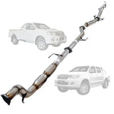 ESA 4X4 - Toyota Hilux KUN 3.0L 1KD-FTV D4D (2005-2015) 3 Inch Turbo Back Exhaust