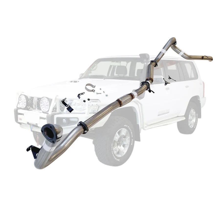 ESA 4X4 - Nissan Patrol Y61 GU 3L ZD30 Wagon 3 Inch Turbo Back Exhaust