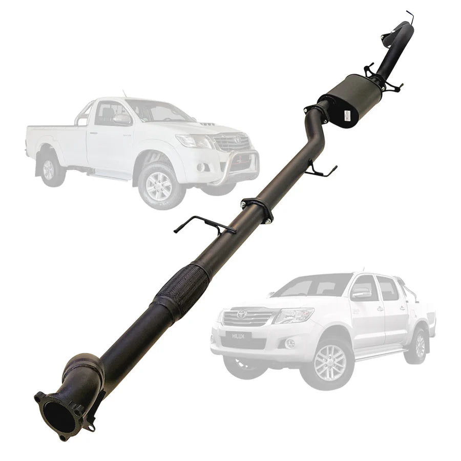 ESA 4X4 - Toyota Hilux KUN 3.0L 1KD-FTV D4D (2005-2015) 3 Inch Turbo Back Exhaust