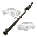 ESA 4X4 - Toyota Hilux KUN 3.0L 1KD-FTV D4D (2005-2015) 3 Inch Turbo Back Exhaust