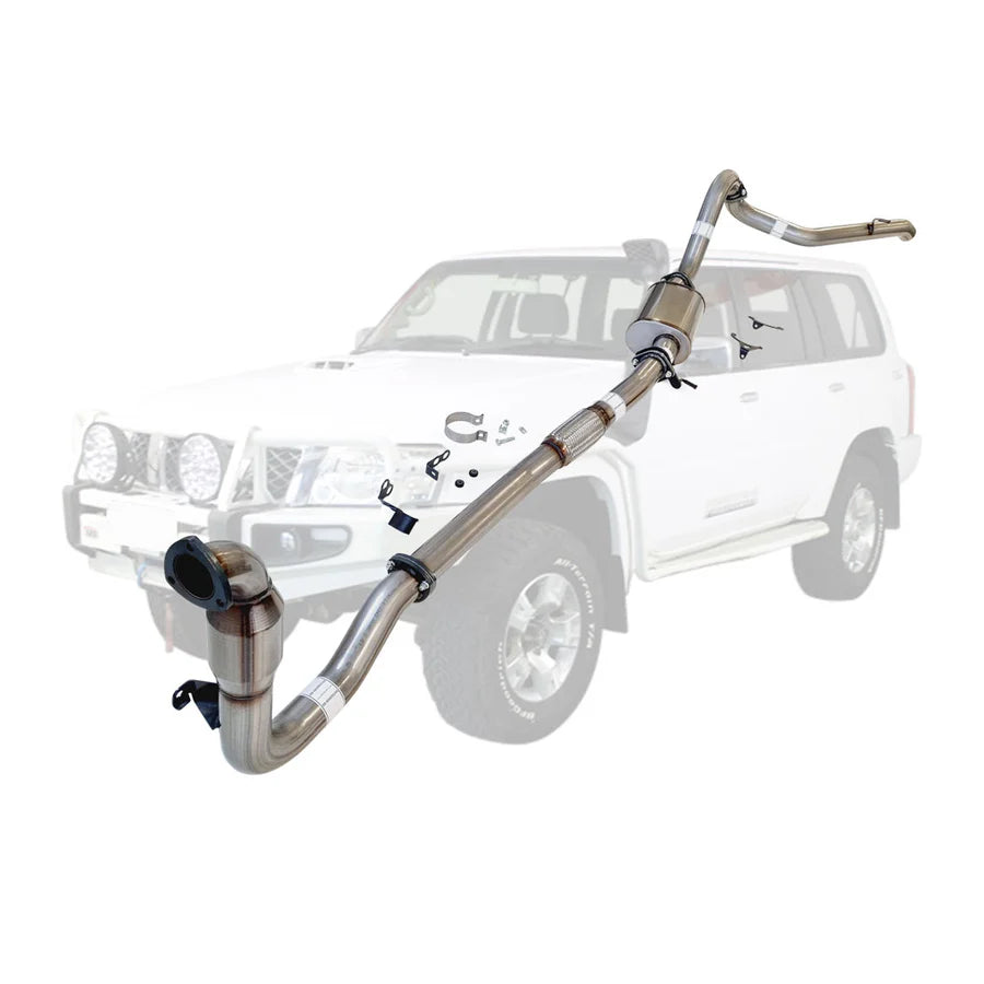 ESA 4X4 - Nissan Patrol Y61 GU 3L ZD30 Wagon 3 Inch Turbo Back Exhaust