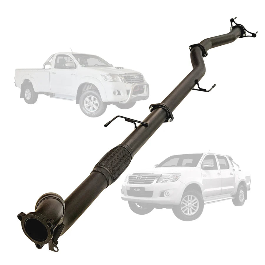 ESA 4X4 - Toyota Hilux KUN 3.0L 1KD-FTV D4D (2005-2015) 3 Inch Turbo Back Exhaust