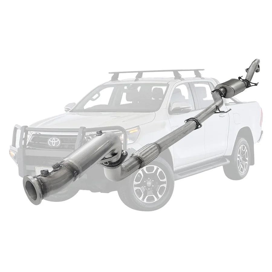 ESA 4X4 - Toyota Hilux N80 1DG-FTV 2.8L 4Cyl - October 2015-ON Turbo Back (DPF Model)