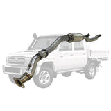 ESA 4X4 - Toyota Landcruiser 79 Series VDJ 4.5L 4 Inch DPF Back Exhaust