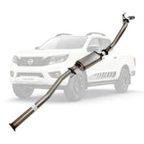 ESA 4X4 - Nissan Navara D23 NP300 2014 Onwards 2.3L 3 Inch DPF Back Exhaust