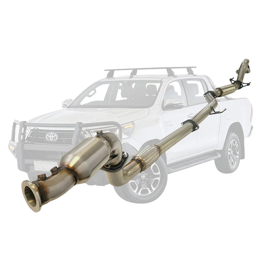 ESA 4X4 - Toyota Hilux N80 1DG-FTV 2.8L 4Cyl - October 2015-ON Turbo Back (DPF Model)