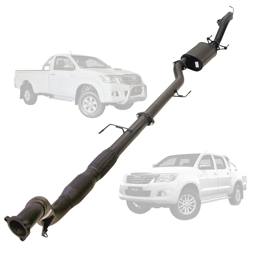 ESA 4X4 - Toyota Hilux KUN 3.0L 1KD-FTV D4D (2005-2015) 3 Inch Turbo Back Exhaust