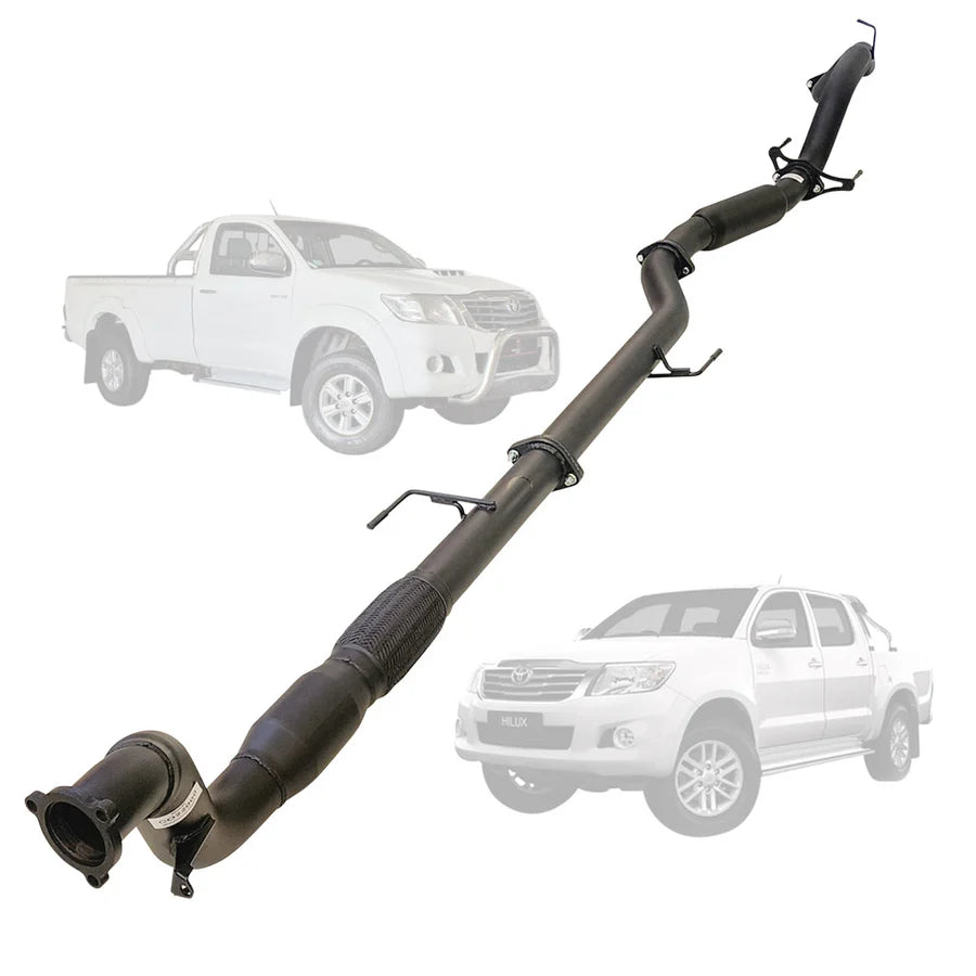 ESA 4X4 - Toyota Hilux KUN 3.0L 1KD-FTV D4D (2005-2015) 3 Inch Turbo Back Exhaust