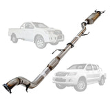 ESA 4X4 - Toyota Hilux KUN 3.0L 1KD-FTV D4D (2005-2015) 3 Inch Turbo Back Exhaust