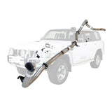 ESA 4X4 - Nissan Patrol Y61 GU 3L ZD30 Wagon 3 Inch Turbo Back Exhaust