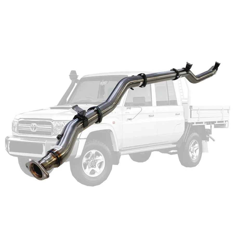 ESA 4X4 - Toyota Landcruiser 79 Series VDJ 4.5L 4 Inch DPF Back Exhaust