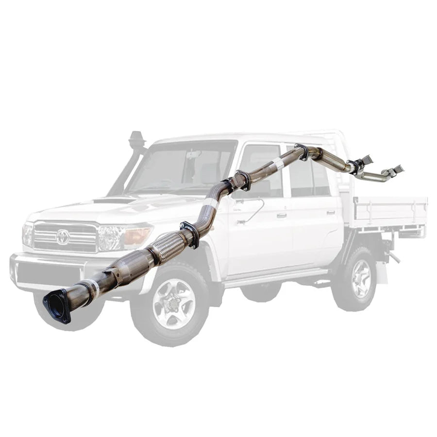 ESA 4X4 - Toyota Landcruiser 79 Series VDJ79R V8 D Cab Ute 3 Inch Turbo Back Exhaust