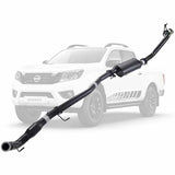 ESA 4X4 - Nissan Navara D23 NP300 2.3L 3 Inch Turbo Back Exhaust