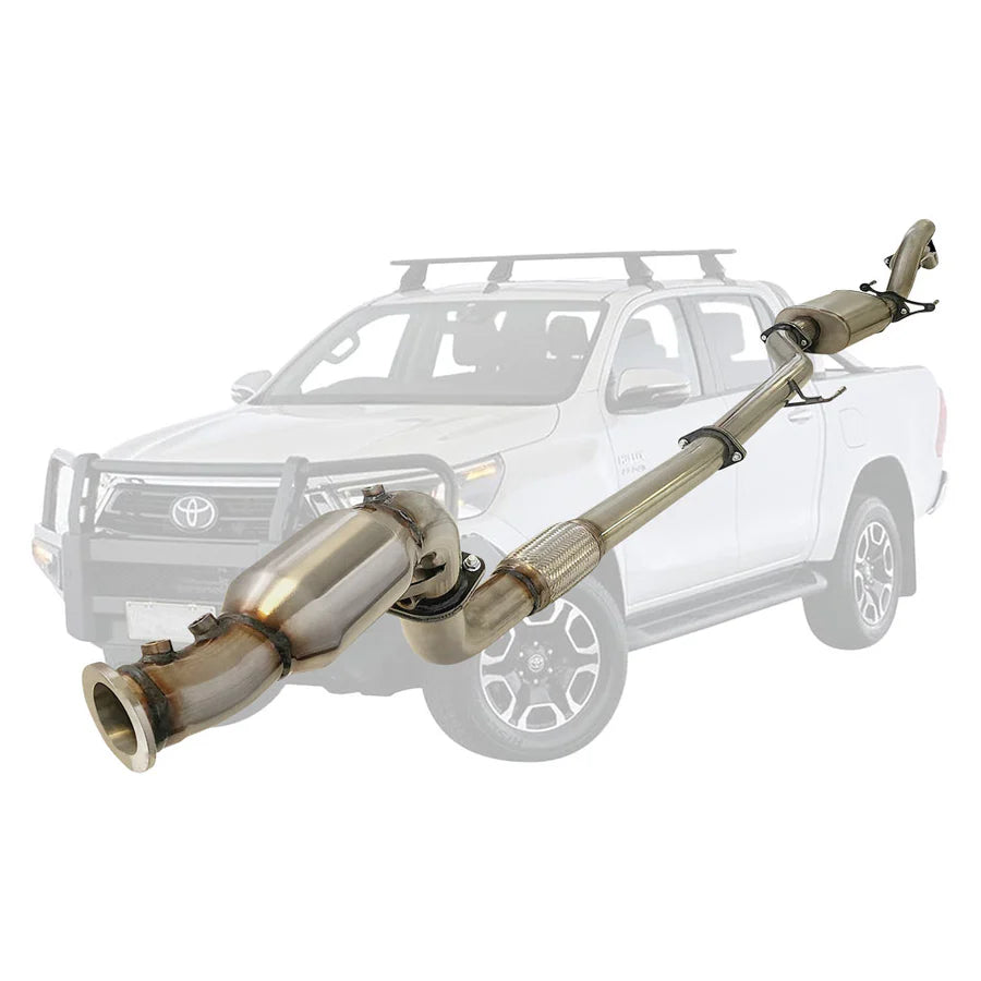 ESA 4X4 - Toyota Hilux N80 1DG-FTV 2.8L 4Cyl - October 2015-ON Turbo Back (DPF Model)