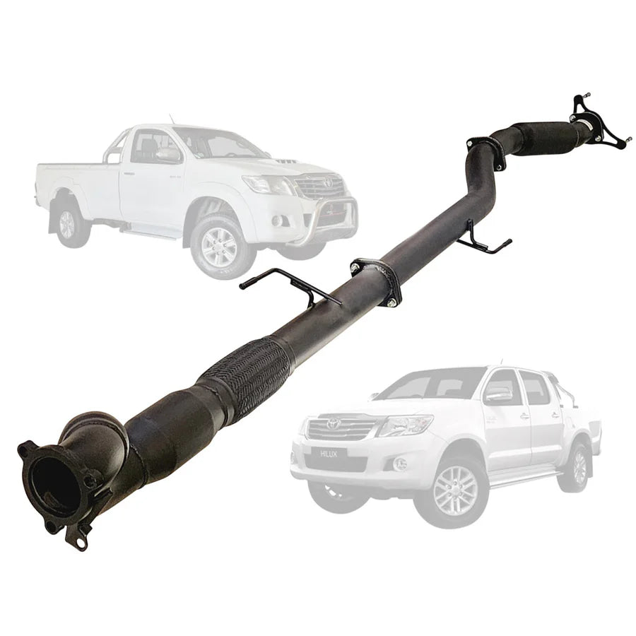 ESA 4X4 - Toyota Hilux KUN 3.0L 1KD-FTV D4D (2005-2015) 3 Inch Turbo Back Exhaust