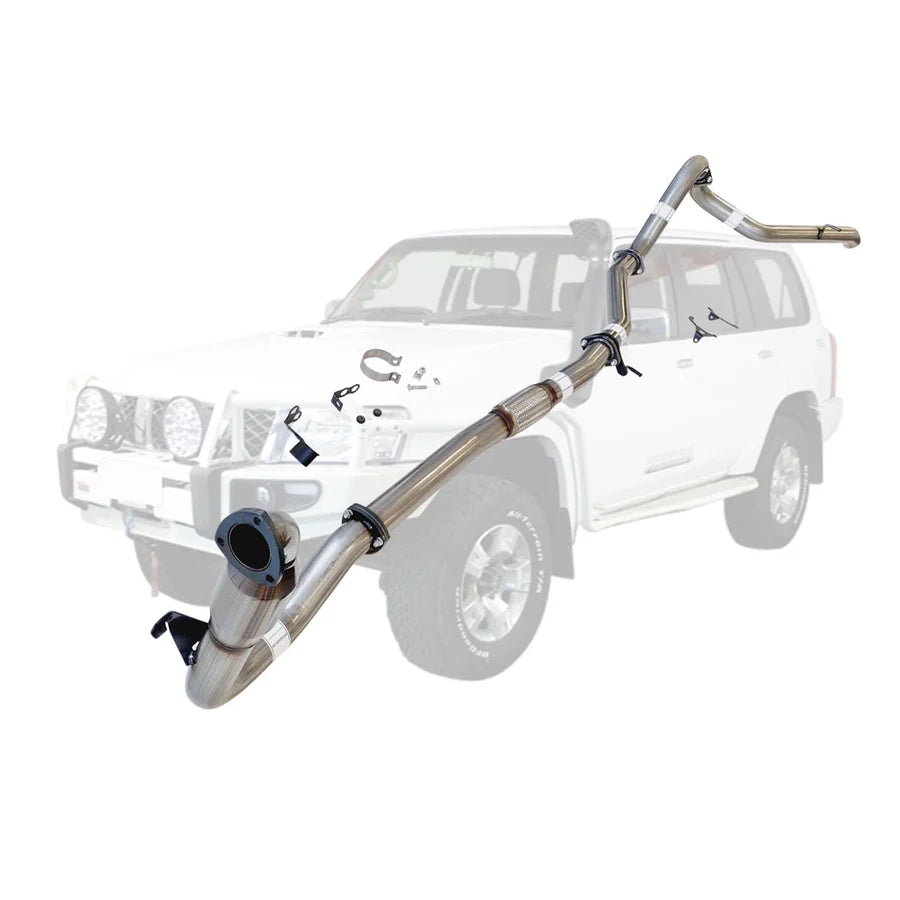 ESA 4X4 - Nissan Patrol Y61 GU 3L ZD30 Wagon 3 Inch Turbo Back Exhaust