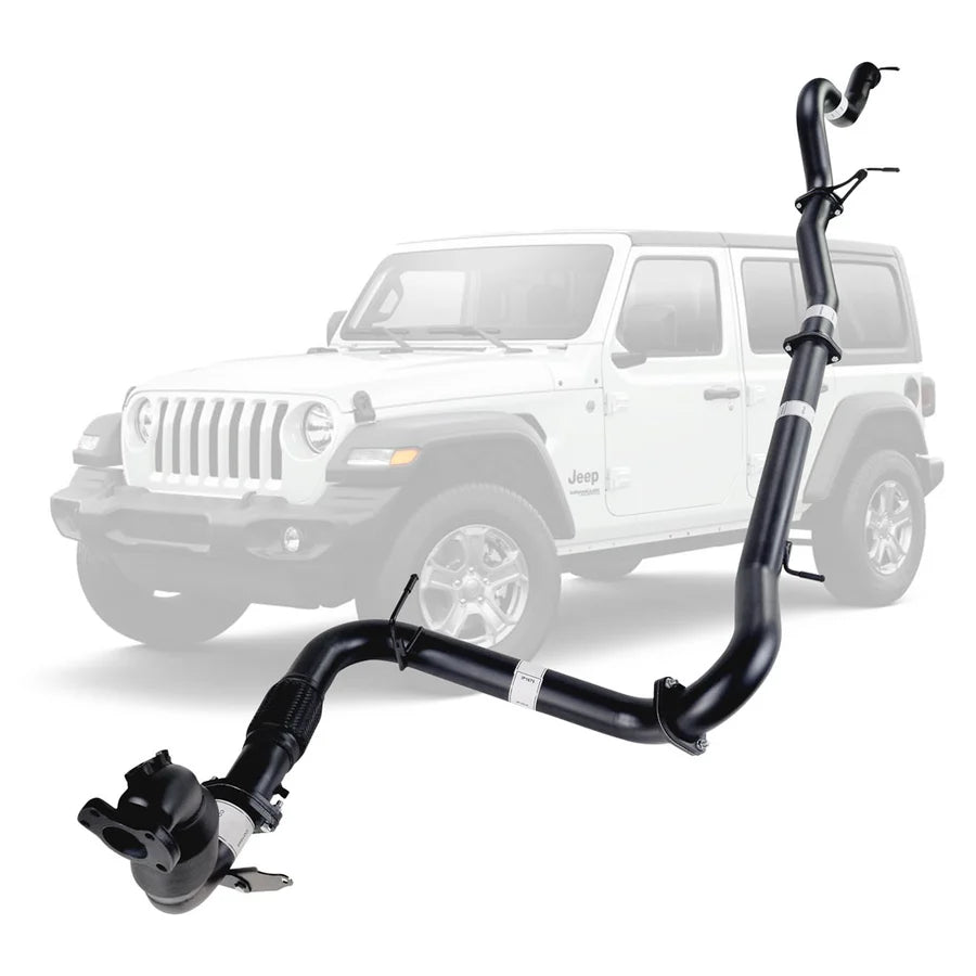 ESA 4X4 - Jeep Wrangler JK (2010-2015) 2.8L Diesel 3" Turbo Back Exhaust