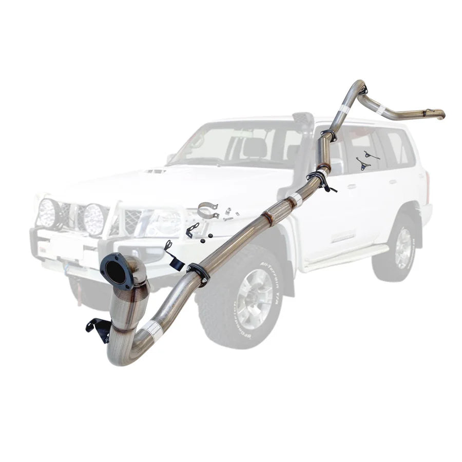 ESA 4X4 - Nissan Patrol Y61 GU 3L ZD30 Wagon 3 Inch Turbo Back Exhaust