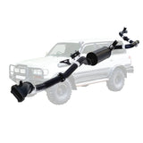 ESA 4X4 - Toyota Landcruiser 80 Series 4.2L 1HD 3 Inch Turbo Back Exhaust with Cast Dump Pipe
