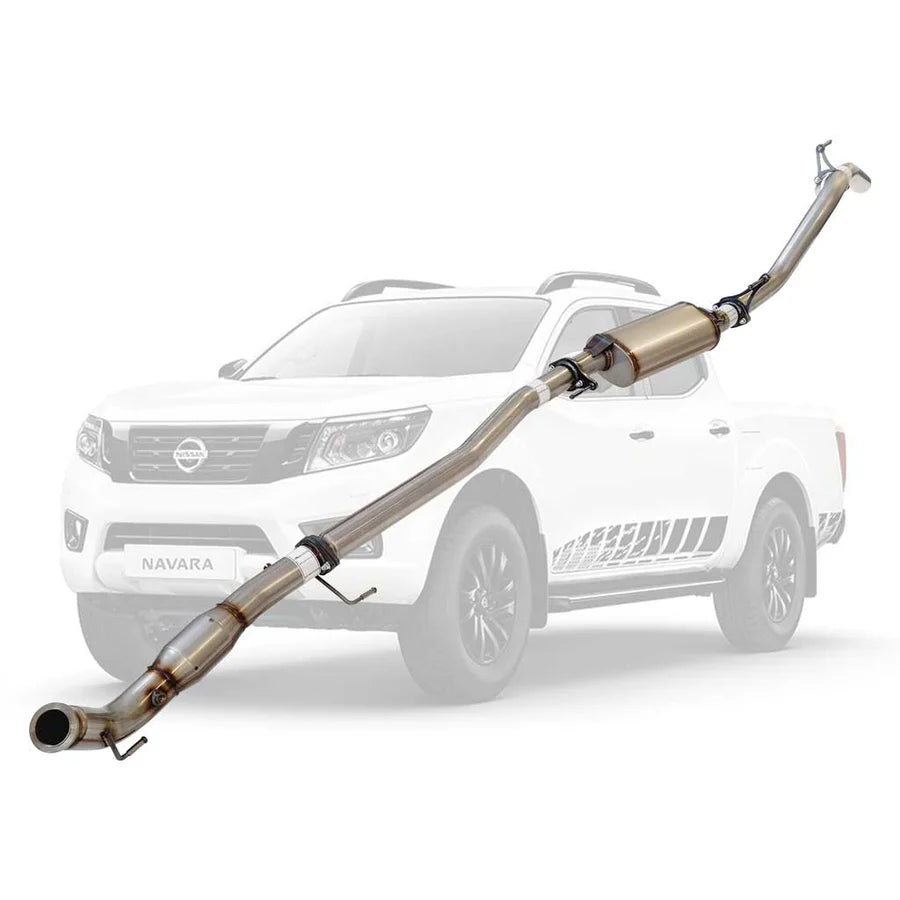 ESA 4X4 - Nissan Navara D23 NP300 2.3L 3 Inch Turbo Back Exhaust