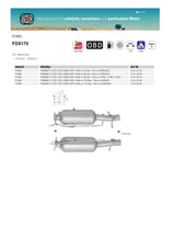 AS Catalysts -  Ford Transit VO 2.2L RWD (2 x Pipes) DPF Diesel Particulate Filter