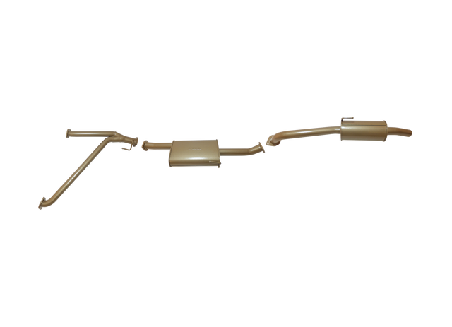 Pacemaker King Brown | Single 2.5" Exhaust System with Muffler | Nissan Navara D40 4.0L Petrol V6 | KB9415-XXMR