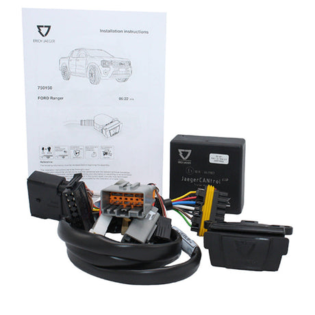 TAG | Heavy Duty Extended Towbar & Jaeger Wiring Kit | Ford Ranger PY 2022–2024, VW Amarok NF 2022–on | T7F840-K102