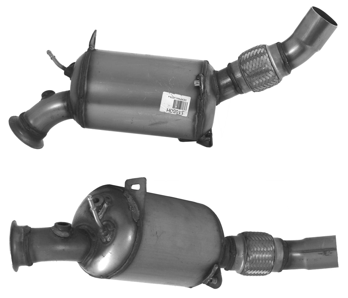 DPF/CAT Kit for BMW X1 18D, 320D, 520D (RWD only) N47D20C – Euromax Diesel Particulate Filter
